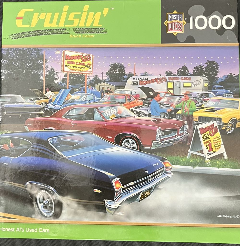Honest Al’s Used Cars - MasterPieces puzzle collectible [Barcode 705988712111] - Main Image 2
