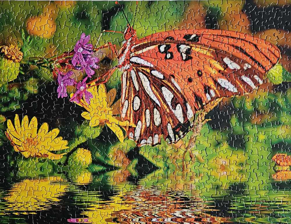 Magnificent Monarch - Springbok puzzle collectible [Barcode 091683014859] - Main Image 2