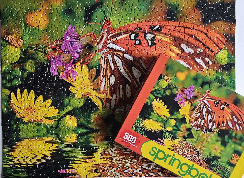 Magnificent Monarch - Springbok puzzle collectible [Barcode 091683014859] - Main Image 3