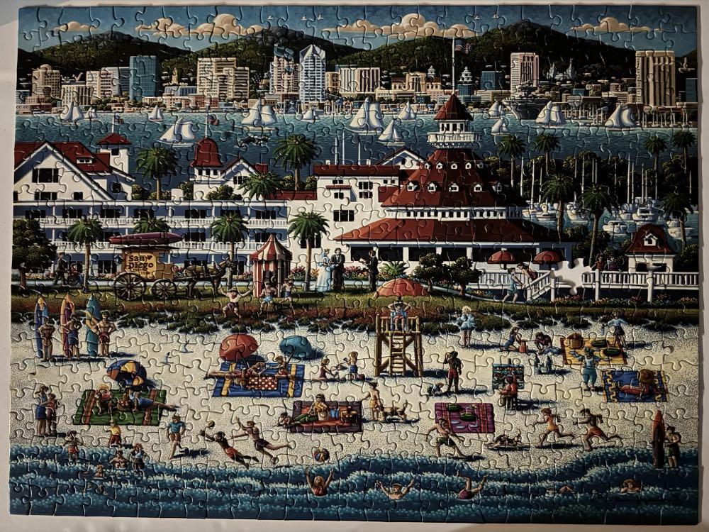 San Diego - Dowdle puzzle collectible [Barcode 671095008006] - Main Image 2