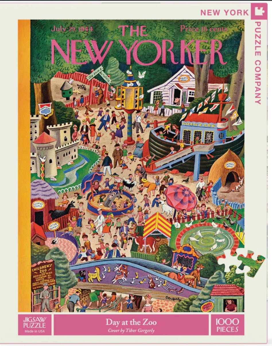 A Day At The Zoo - New York Puzzle Company puzzle collectible [Barcode 819844017958] - Main Image 4
