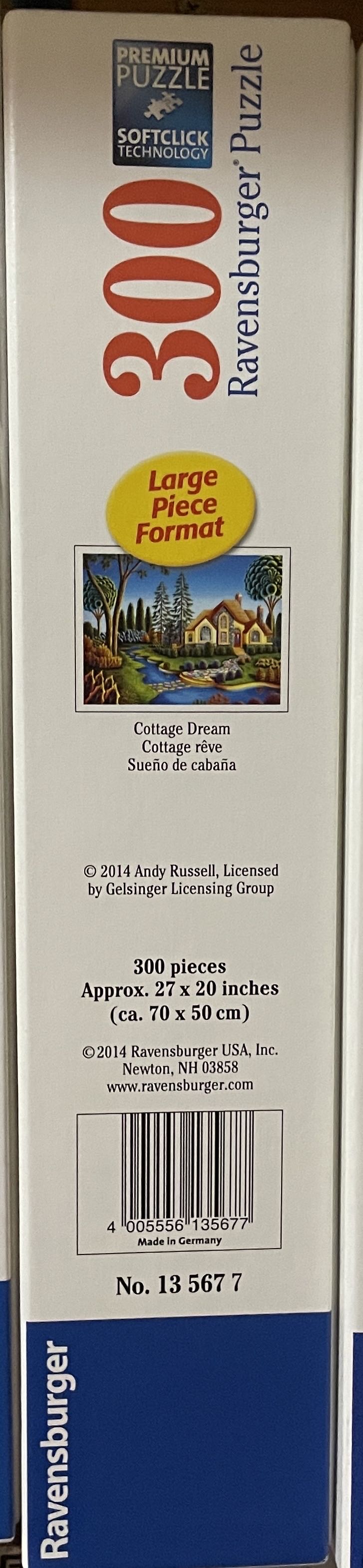 Cottage Dream - Ravensburger puzzle collectible [Barcode 4005556135677] - Main Image 2