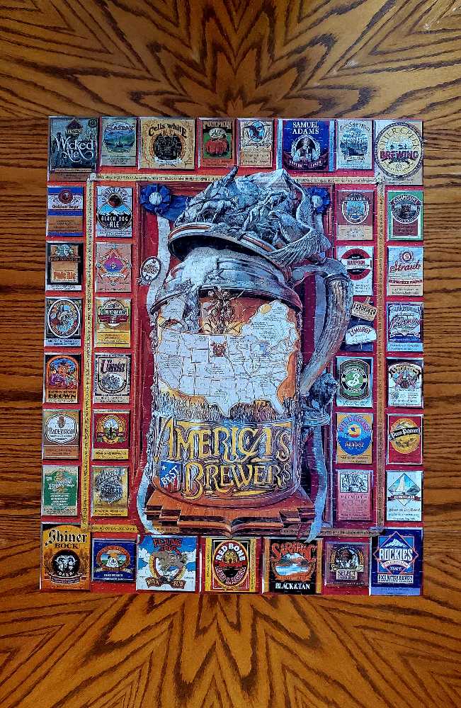 America’s Best Brewers  - White Mountain puzzle collectible [Barcode 724819247158] - Main Image 2