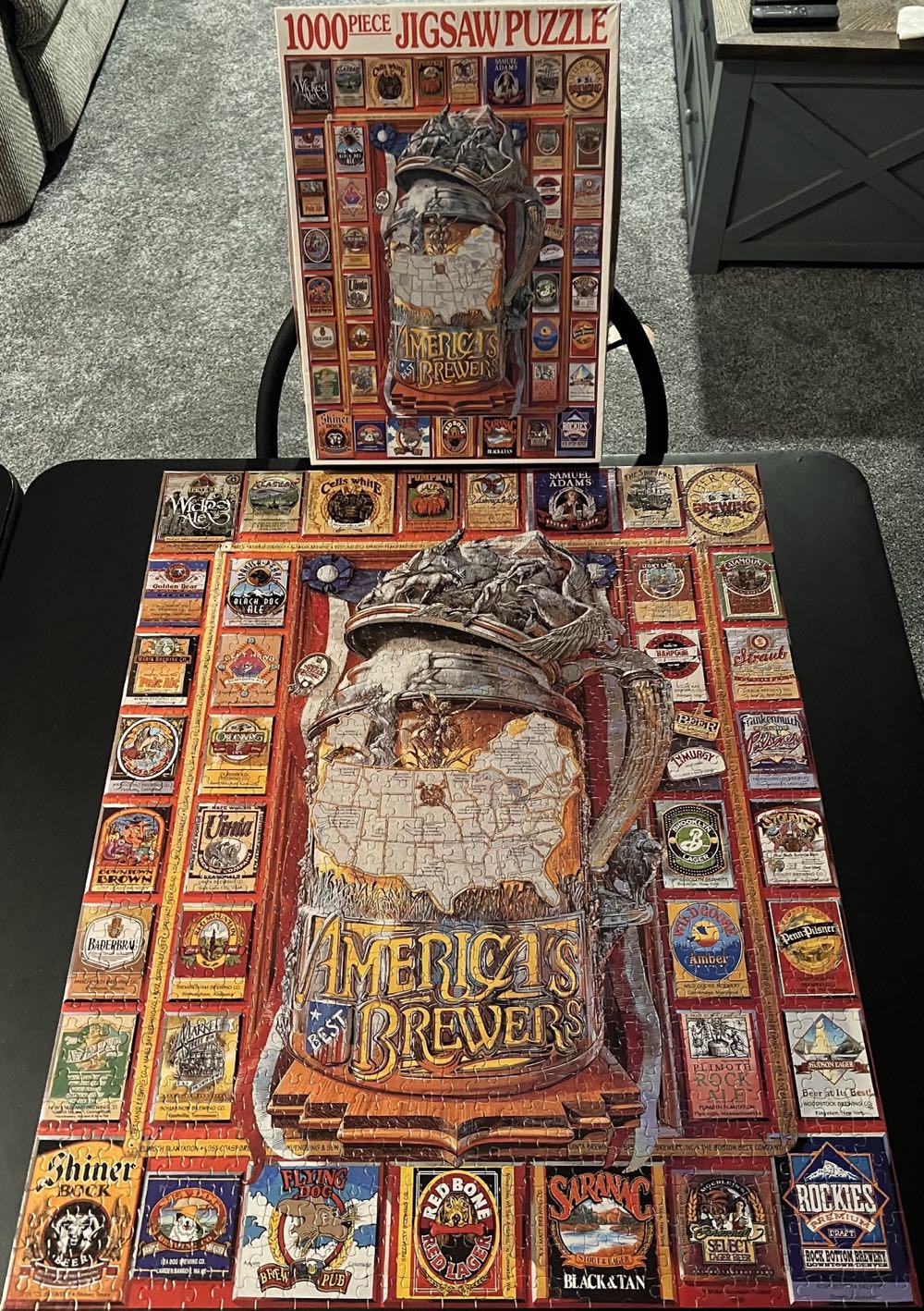 America’s Best Brewers  - White Mountain puzzle collectible [Barcode 724819247158] - Main Image 3