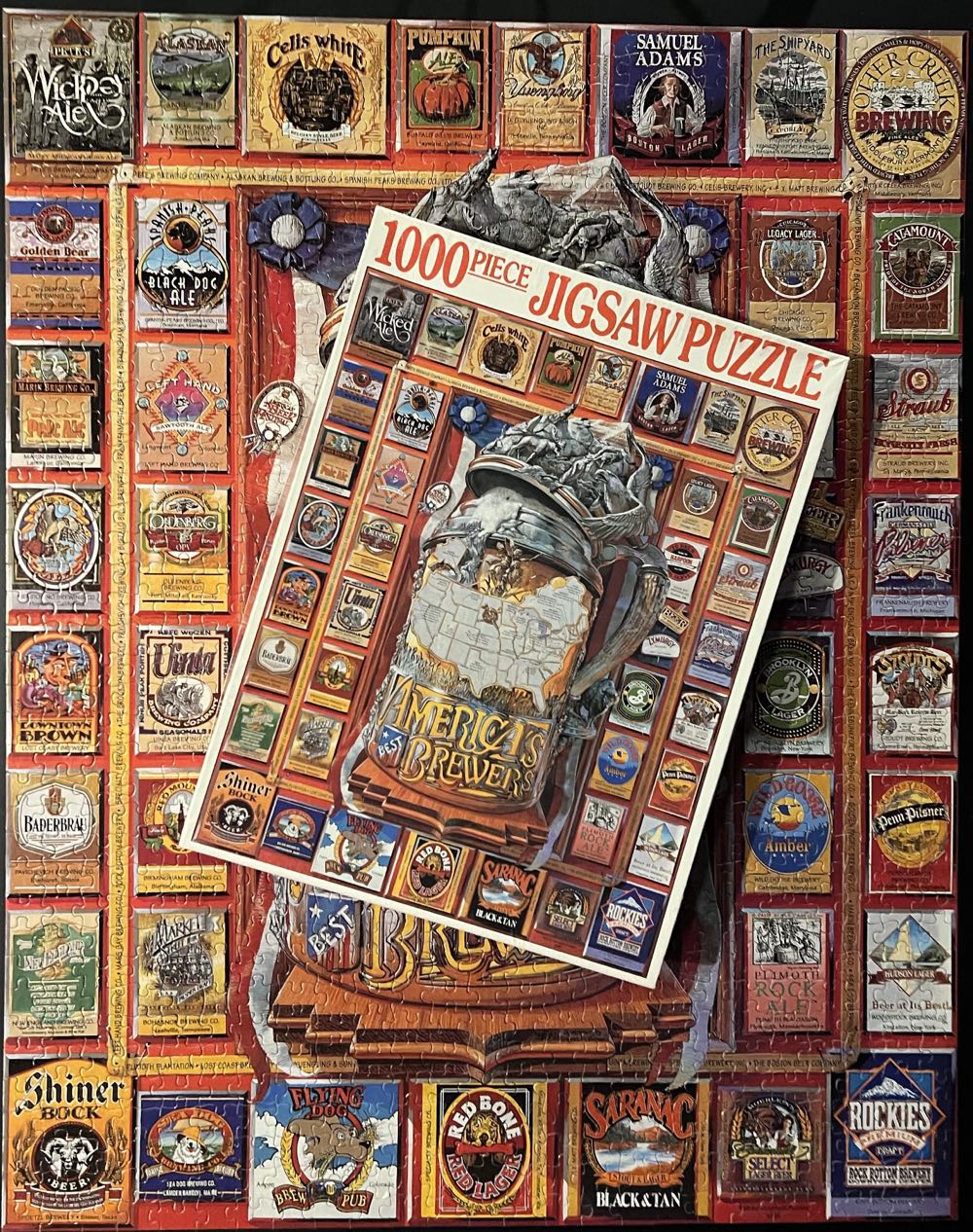 America’s Best Brewers  - White Mountain puzzle collectible [Barcode 724819247158] - Main Image 4