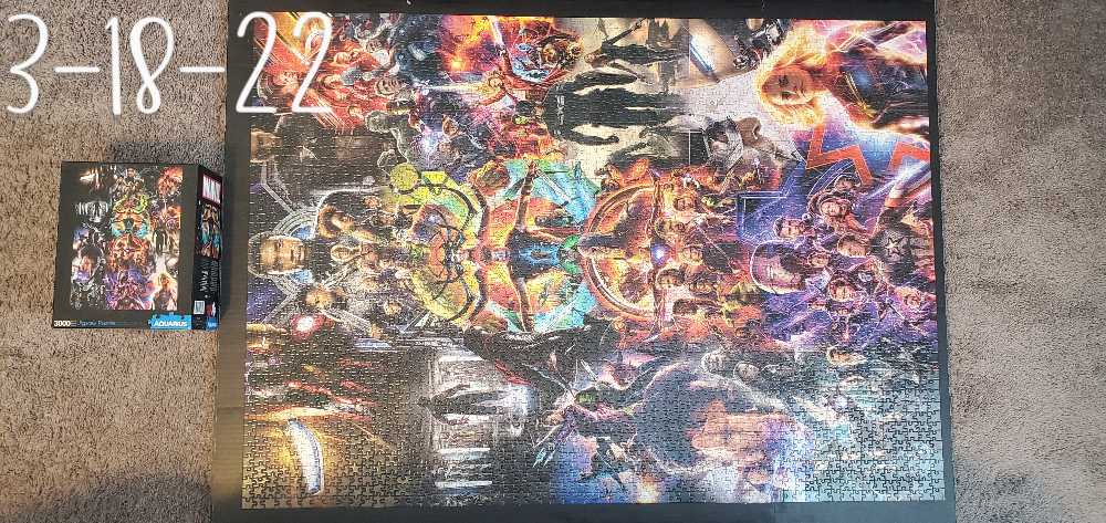 Infinity Saga Jigsaw Puzzle - Aquarius puzzle collectible [Barcode 840391148864] - Main Image 2