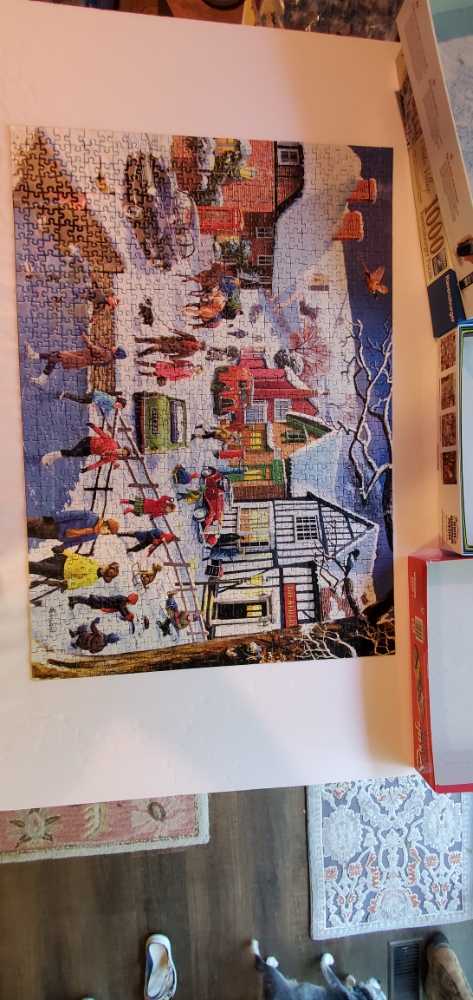 Winter Village - Ravensburger 🇩🇪 puzzle collectible [Barcode 4005556139880] - Main Image 2