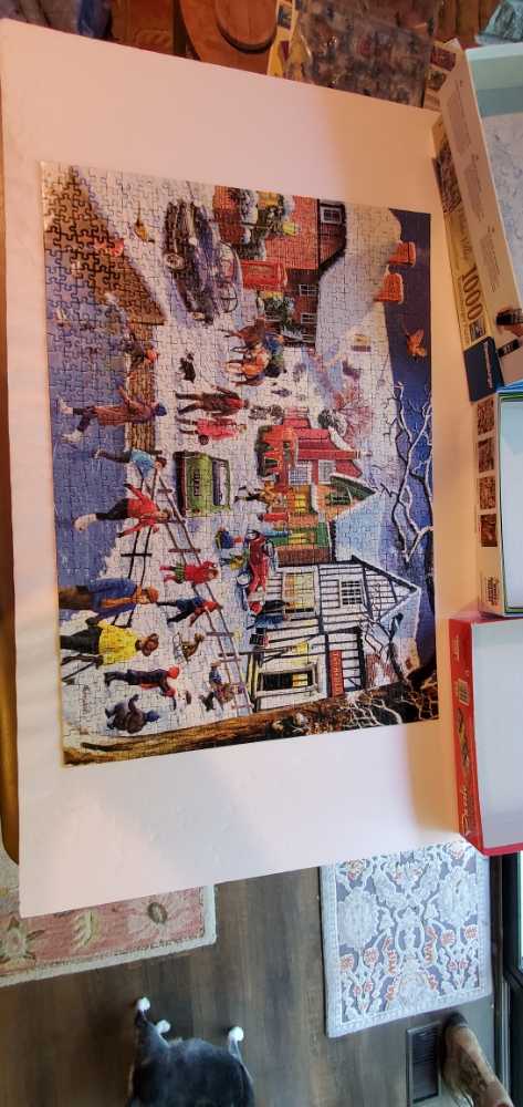 Winter Village - Ravensburger 🇩🇪 puzzle collectible [Barcode 4005556139880] - Main Image 3