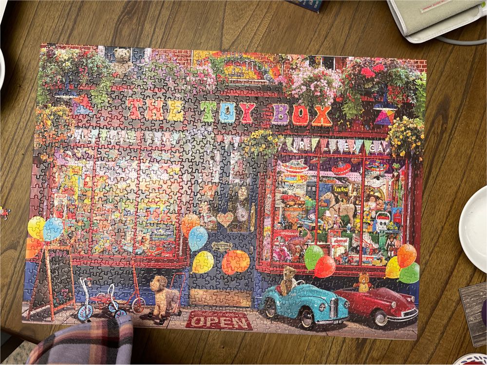 The Toy Box - Ceaco puzzle collectible [Barcode 021081310376] - Main Image 2