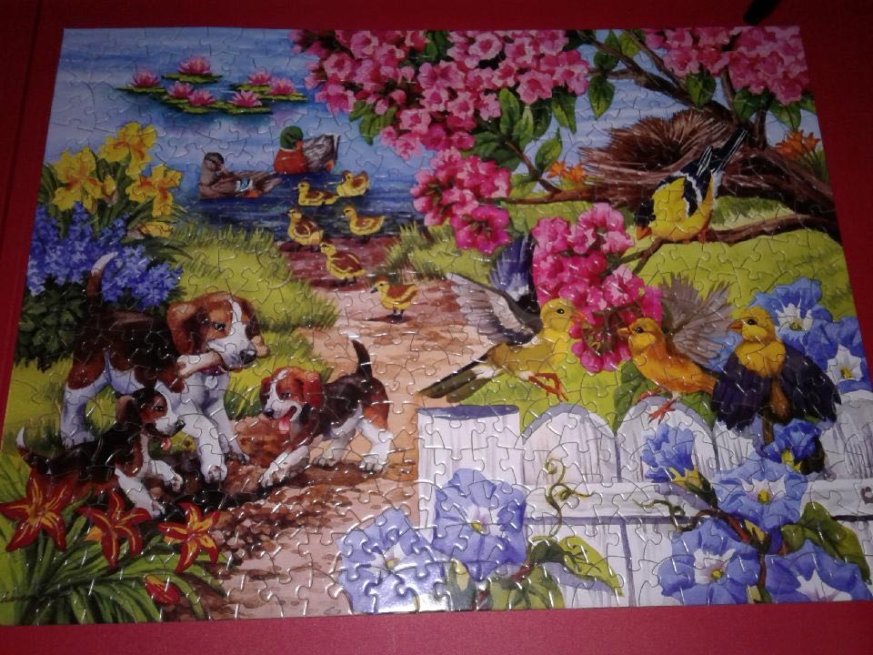 SOLD Time For Lessons - Bits And Pieces puzzle collectible [Barcode 192949016133] - Main Image 3