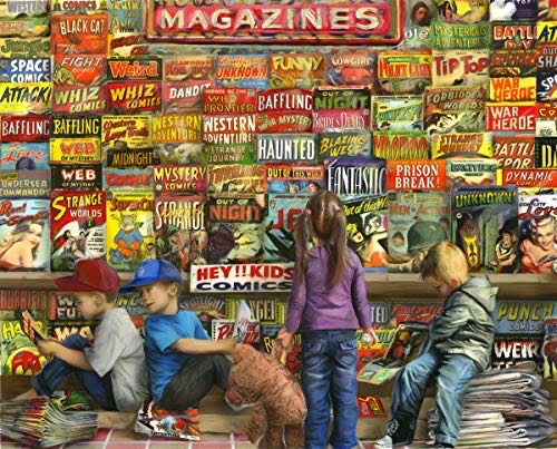 Comic Book Heaven • - Springbok puzzle collectible [Barcode 091683108978] - Main Image 1