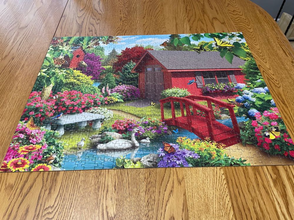 Over The Bridge - Master Pieces puzzle collectible [Barcode 705988316937] - Main Image 4