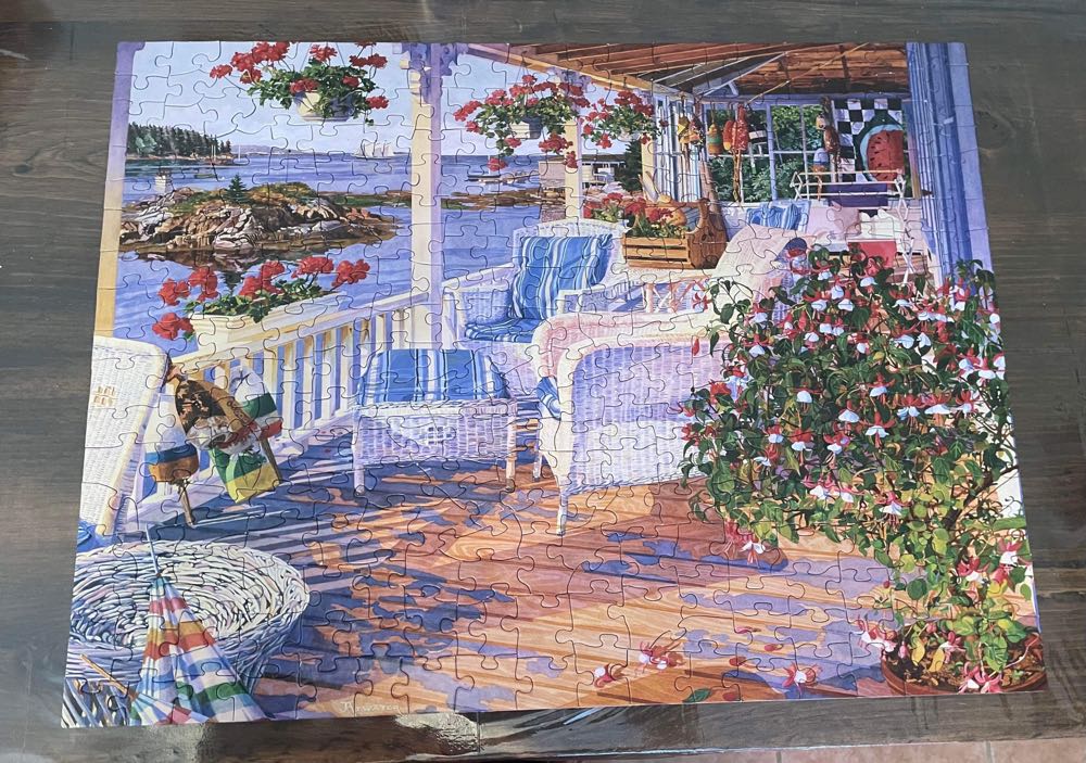 On The Water - White Mountain puzzle collectible [Barcode 724819259694] - Main Image 4