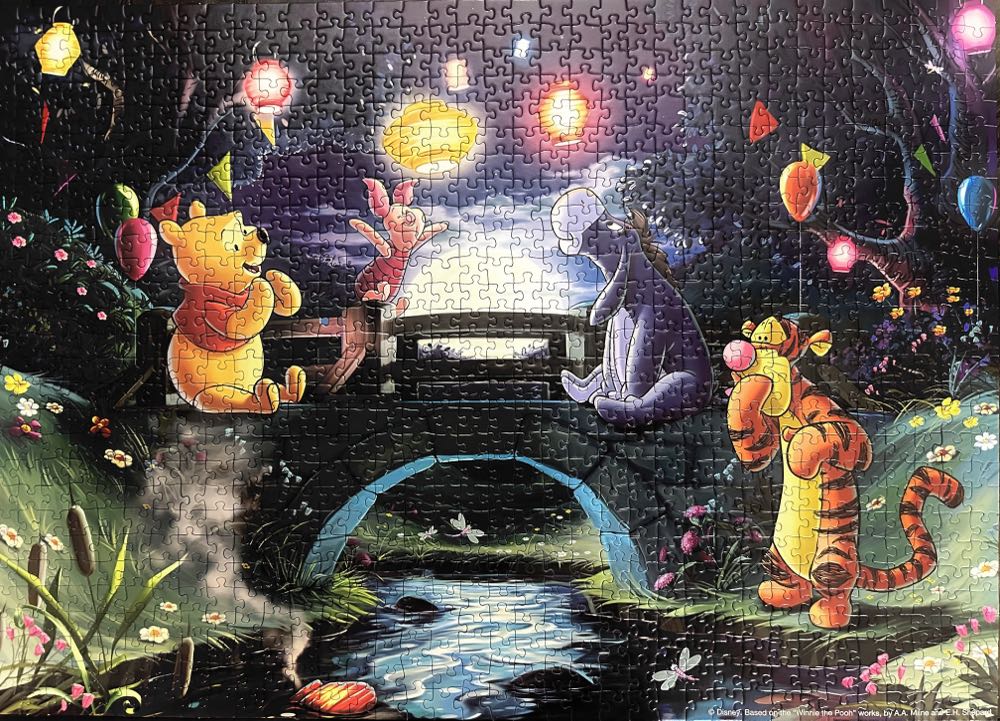 Disney. Winnie the Pooh. Lampionnen. Sky Lanterns - Ravensburger puzzle collectible [Barcode 4005556192779] - Main Image 2