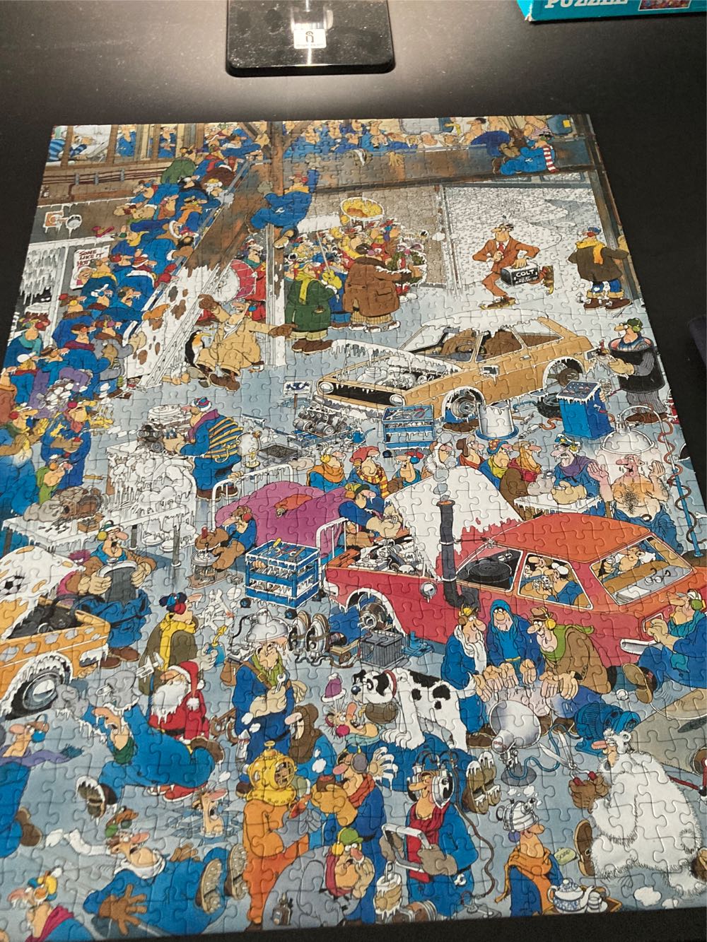 Aan De Lopende Band / The Assembly Line - Jumbo puzzle collectible [Barcode 8710126817223] - Main Image 2