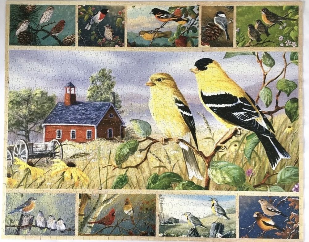 Songbirds - White Mountain puzzle collectible [Barcode 724819252022] - Main Image 3