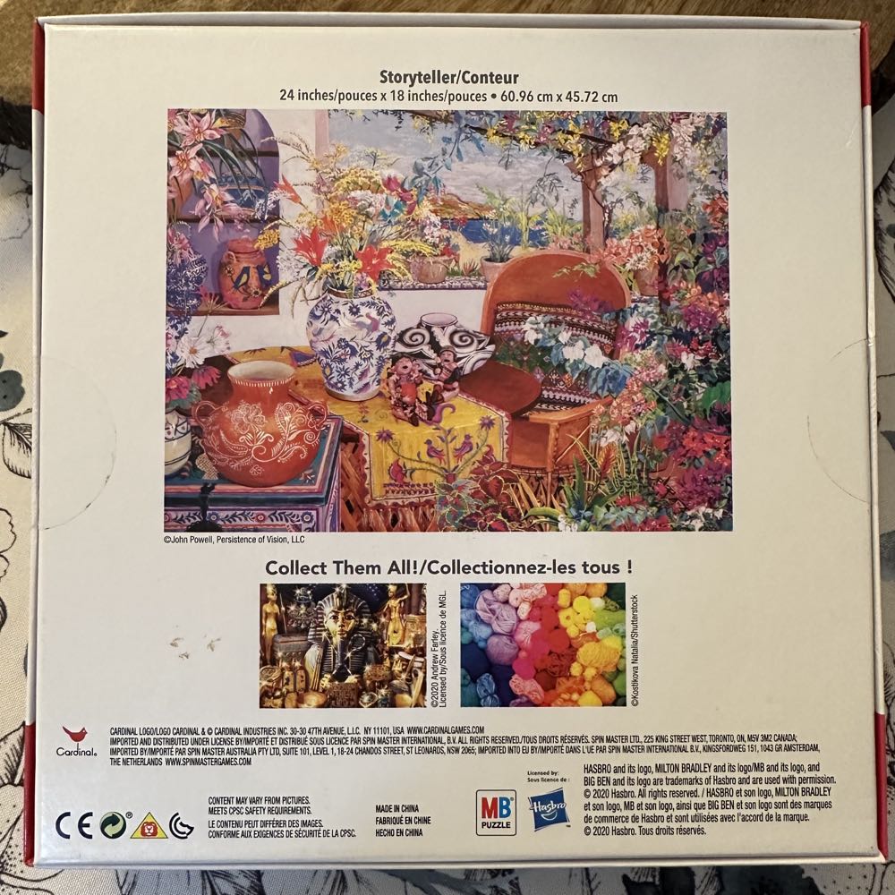 Storyteller - Milton Bradley Puzzles puzzle collectible [Barcode 778988300565] - Main Image 4