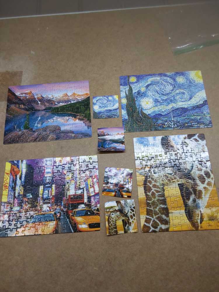 Collector’s Edition 8 Puzzles - Buffalo puzzle collectible [Barcode 079346093014] - Main Image 2