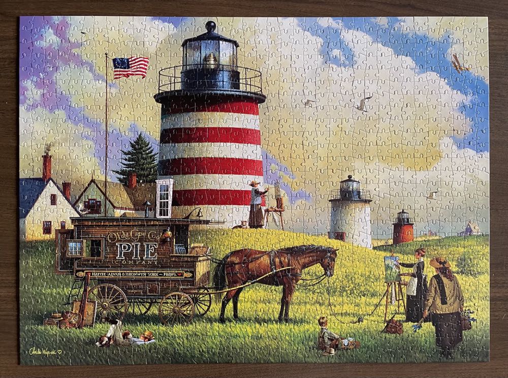 Sold - The Three Sisters - Buffalo puzzle collectible [Barcode 079346114931] - Main Image 2