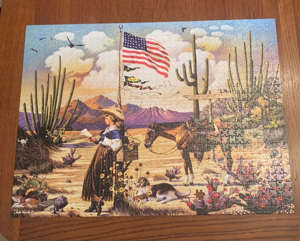 Love Letter From Laramie - Buffalo puzzle collectible [Barcode 079346114955] - Main Image 4