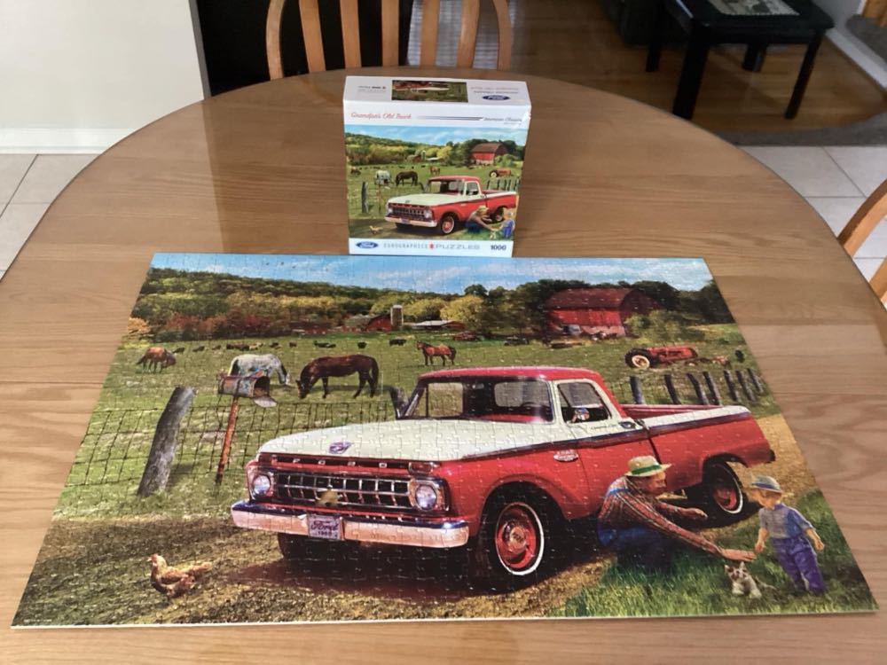 Grandpa’s Old Truck - Eurographics puzzle collectible [Barcode 628136654678] - Main Image 2