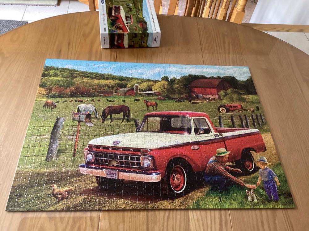 Grandpa’s Old Truck - Eurographics puzzle collectible [Barcode 628136654678] - Main Image 4