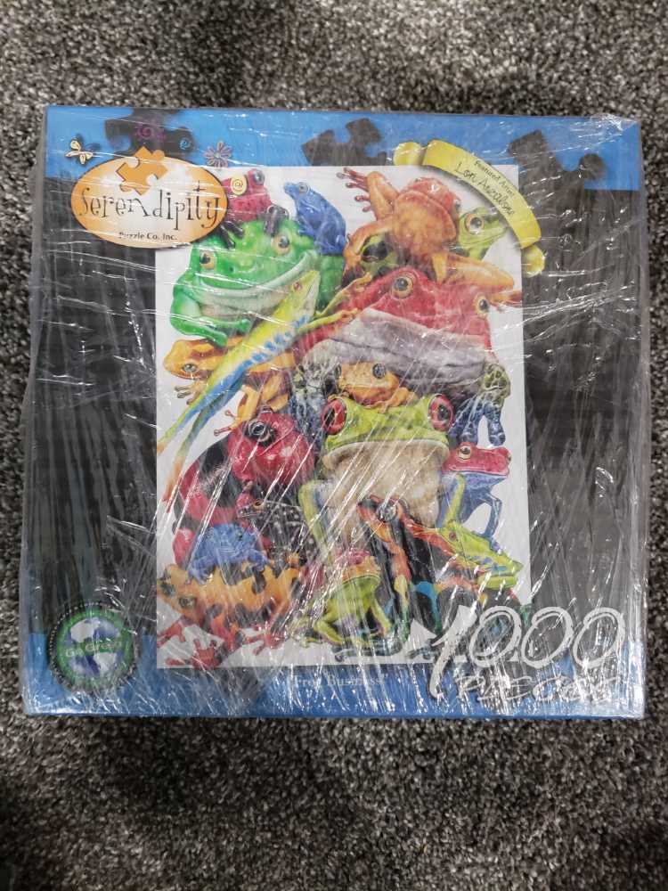 Frog Business - Serendipty Puzzle Company puzzle collectible [Barcode 890061653389] - Main Image 2