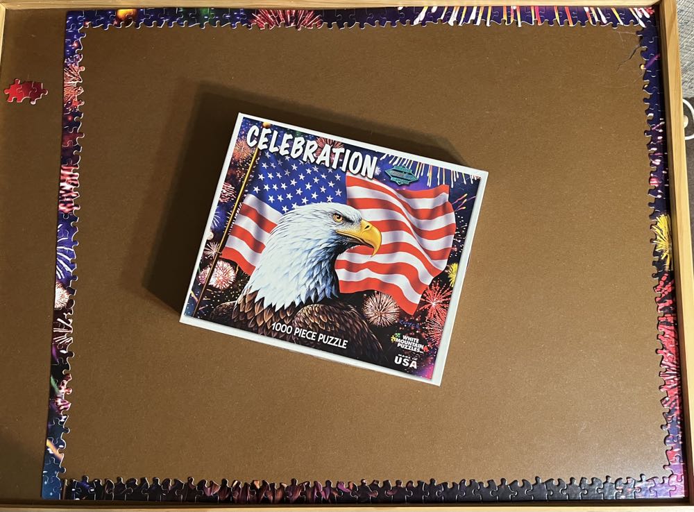 TRADED-Celebration-*-Diane G - White Mountain Puzzles puzzle collectible [Barcode 724819252275] - Main Image 4