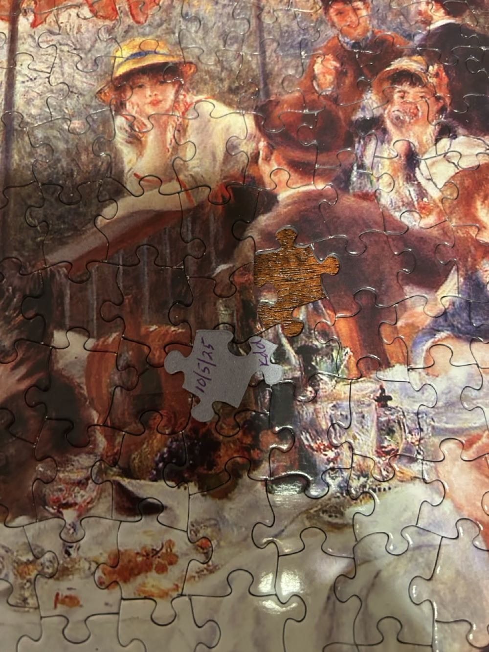 The Impressionists - White Mountain puzzle collectible [Barcode 724819254781] - Main Image 3