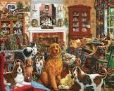 Dog House*-SOLD - White Mountain Puzzles puzzle collectible [Barcode 724819253548] - Main Image 1