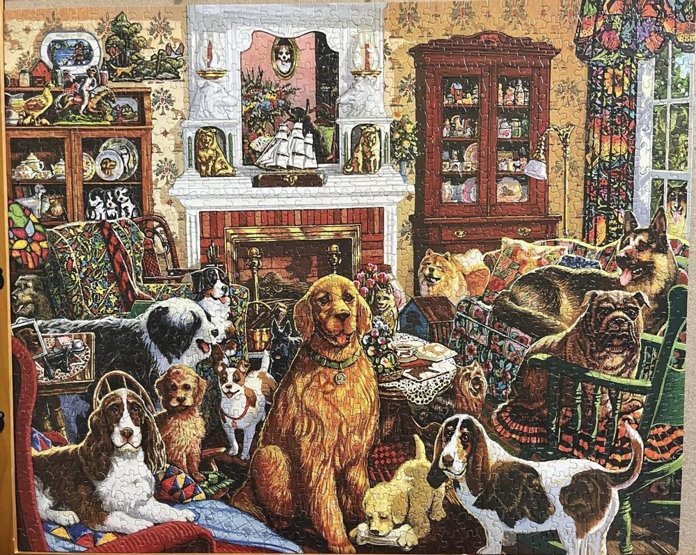 Dog House - White Mountain puzzle collectible [Barcode 724819253548] - Main Image 4