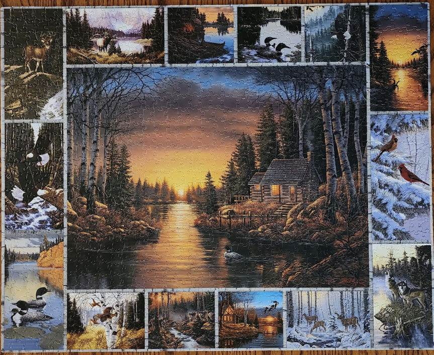 Call Of The Wild* - White Mountain puzzle collectible [Barcode 724819251452] - Main Image 2