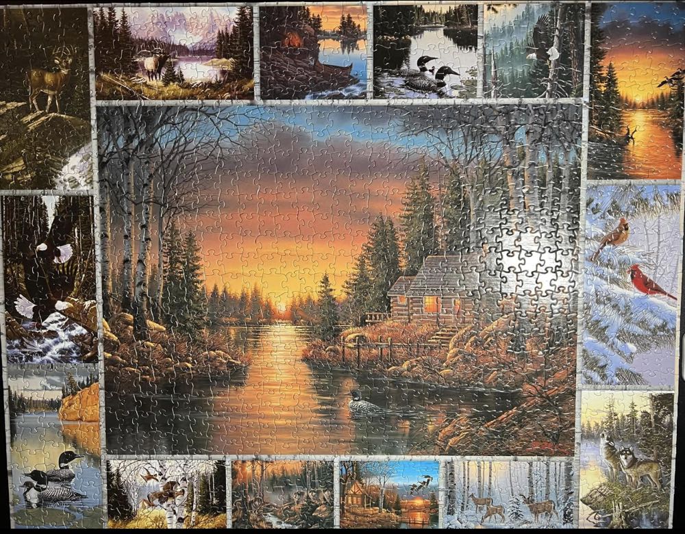 Call Of The Wild* - White Mountain puzzle collectible [Barcode 724819251452] - Main Image 3