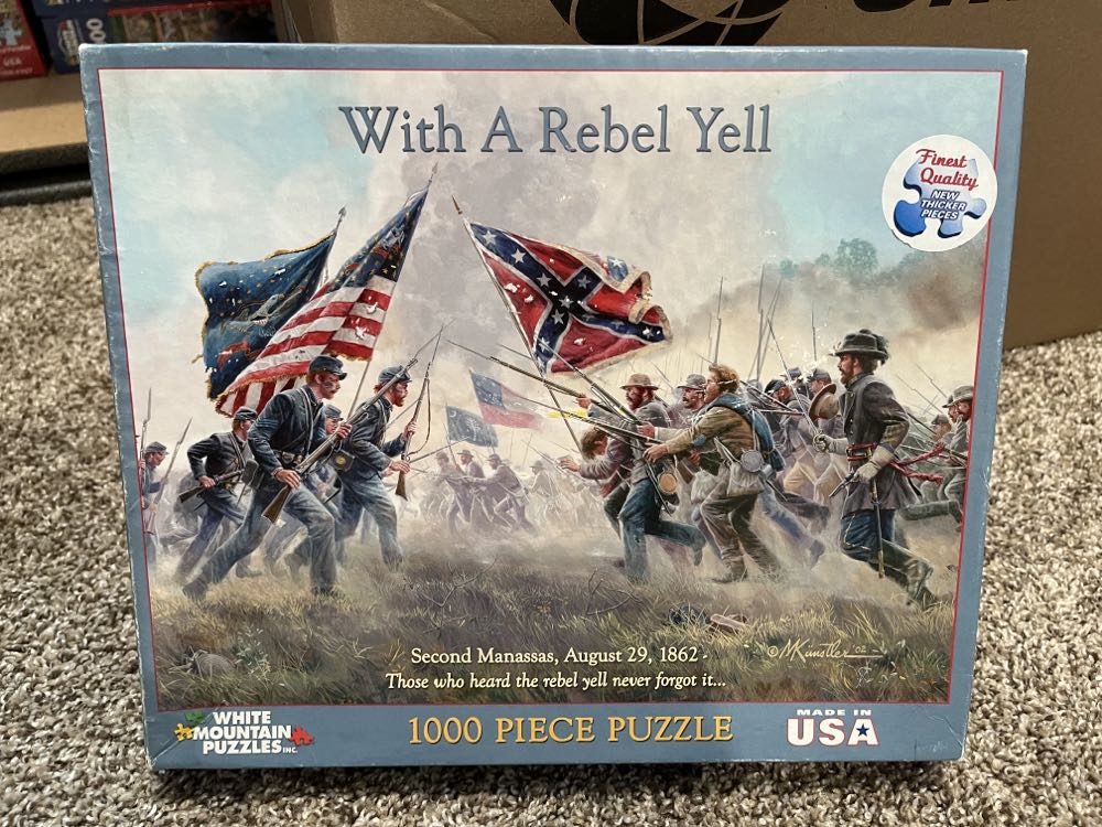 With A Rebel Yell - White Mountain puzzle collectible [Barcode 724819249336] - Main Image 3