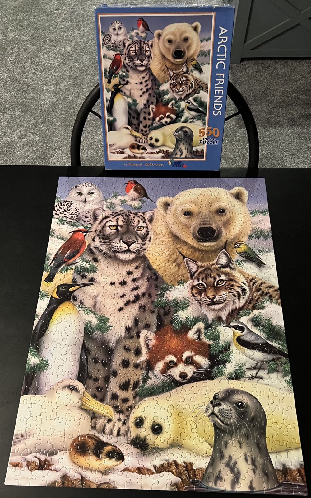 Arctic Friends(2) - White Mountain Puzzles puzzle collectible [Barcode 724819248810] - Main Image 3