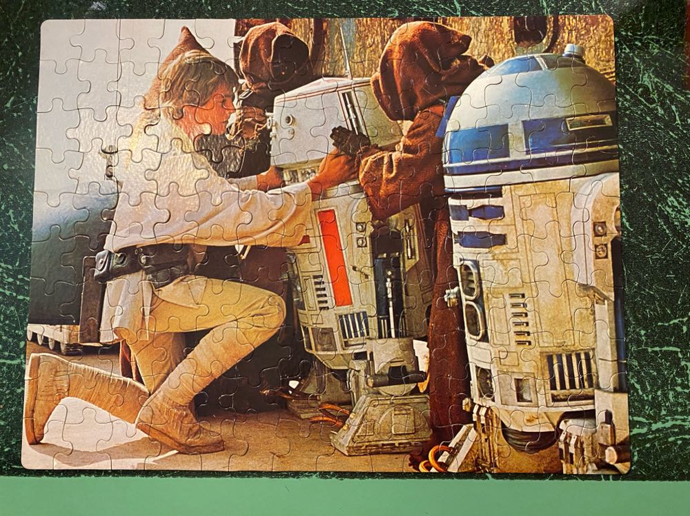 Luke Skywalker Meets R2-D2! - Kenner puzzle collectible - Main Image 2