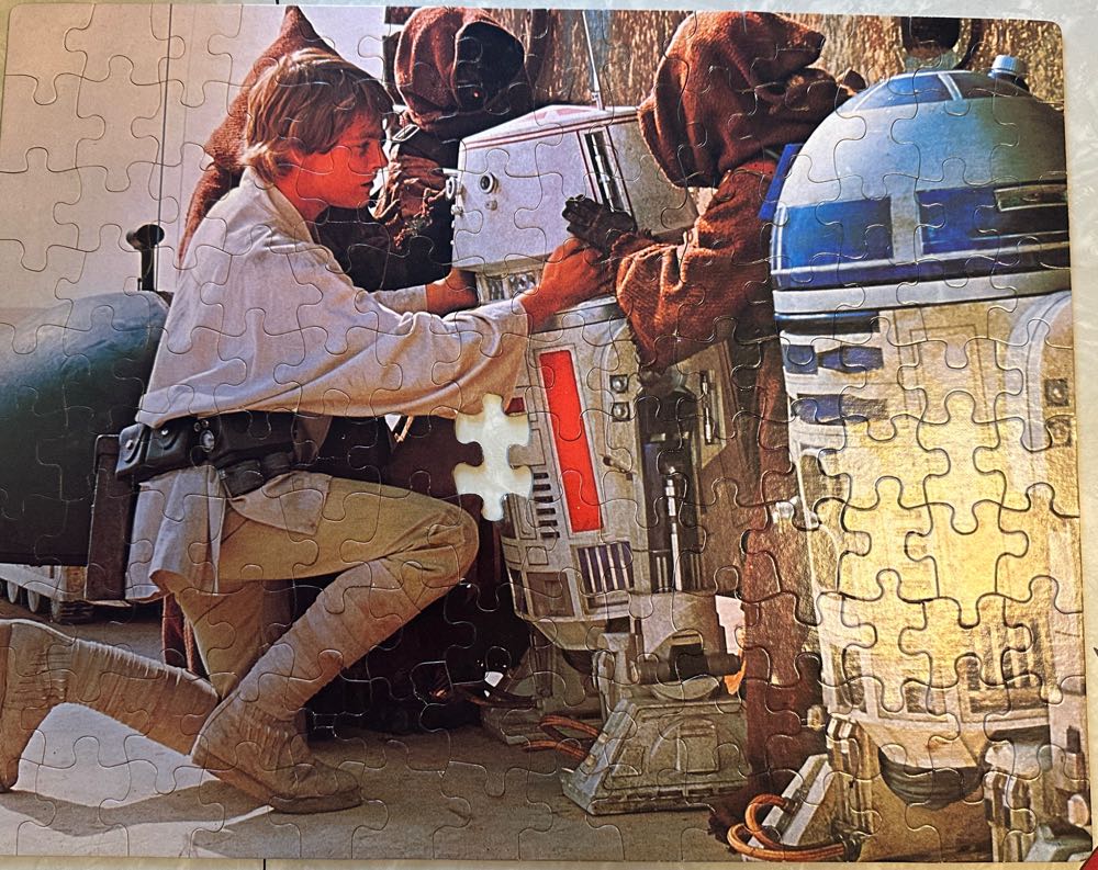 Luke Skywalker Meets R2-D2! - Kenner puzzle collectible - Main Image 4