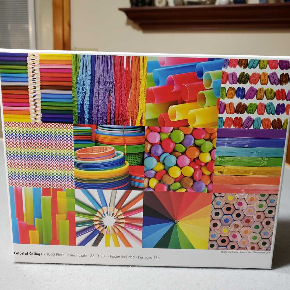 colorful Collage - Littlefeet Direct puzzle collectible - Main Image 2
