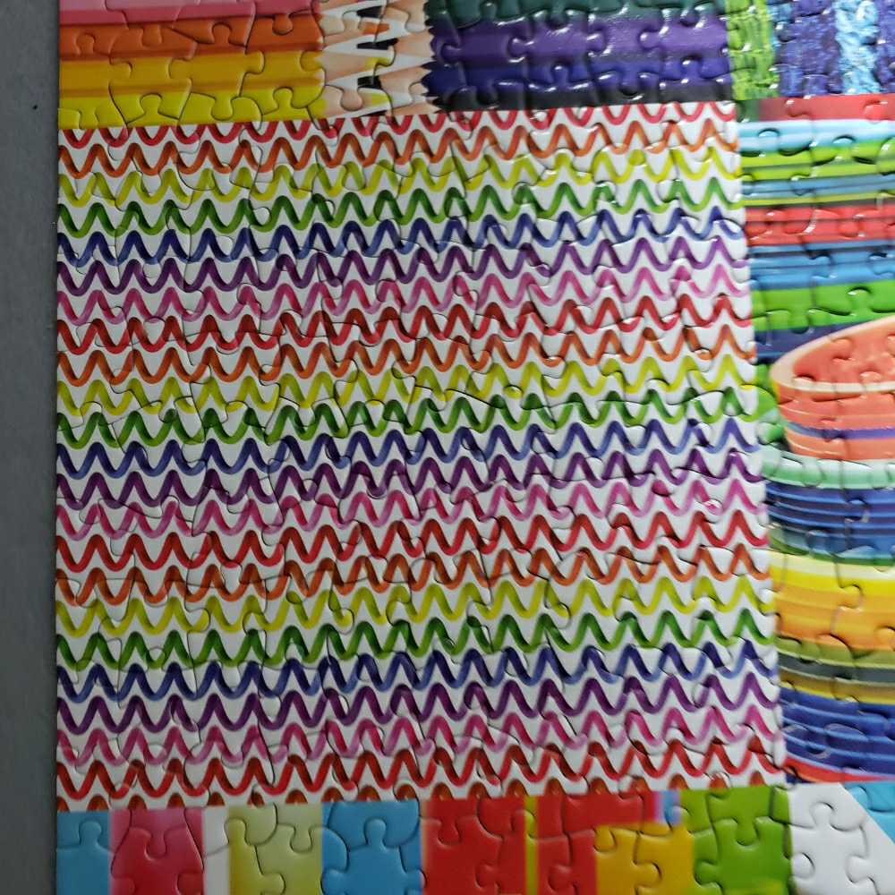 colorful Collage - Littlefeet Direct puzzle collectible - Main Image 4