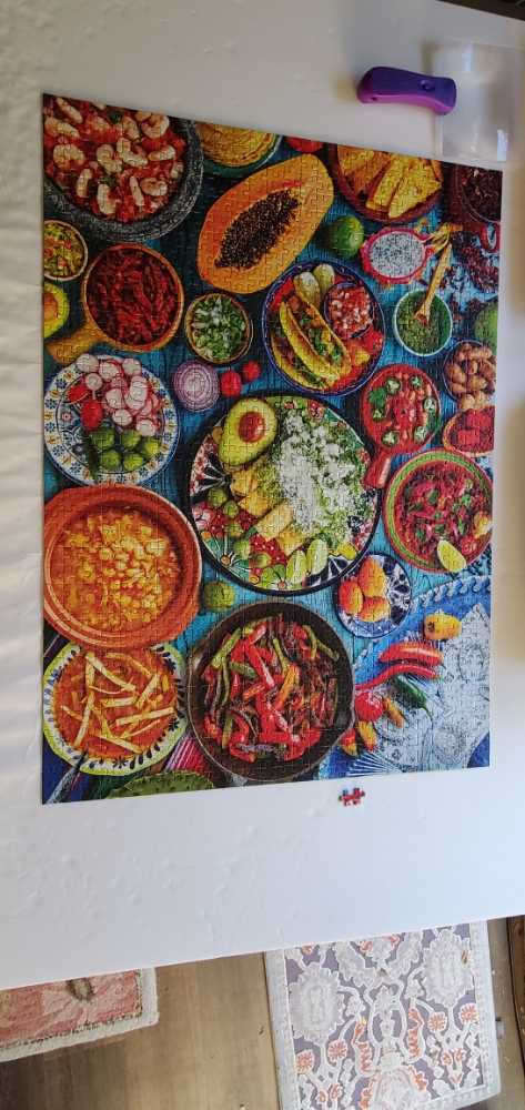 Mexican Table - Eurographics puzzle collectible [Barcode 628136656160] - Main Image 4