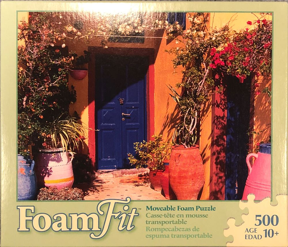 Santorini, Greece - MBPuzzles puzzle collectible [Barcode 653569208457] - Main Image 2