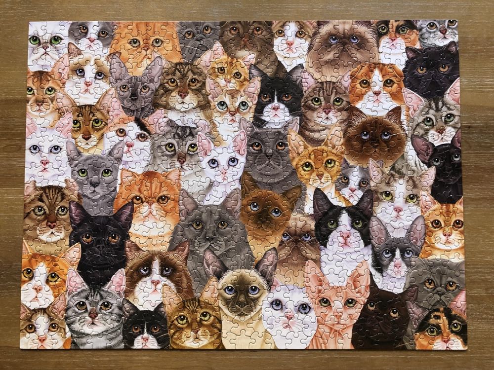 Cat-A-Tonic - White Mountain Puzzles, Inc. puzzle collectible [Barcode 724819250073] - Main Image 2