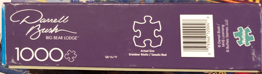 Big Bear Lodge - Buffalo Games And Puzzles puzzle collectible [Barcode 079346120048] - Main Image 4