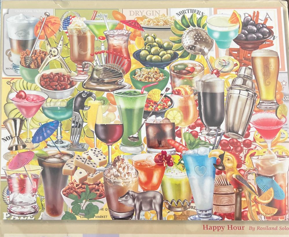 Happy Hour - Bits And Pieces puzzle collectible [Barcode 192949000187] - Main Image 2