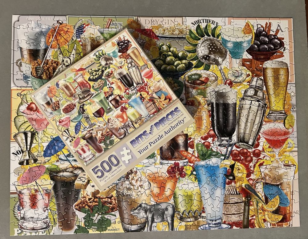 Happy Hour - Bits And Pieces puzzle collectible [Barcode 192949000187] - Main Image 4