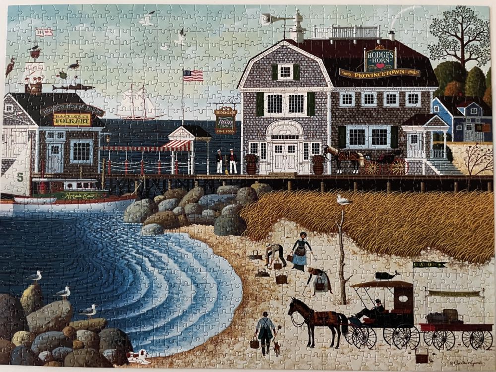 Clammers at Hodge’s - Buffalo puzzle collectible [Barcode 079346114054] - Main Image 2