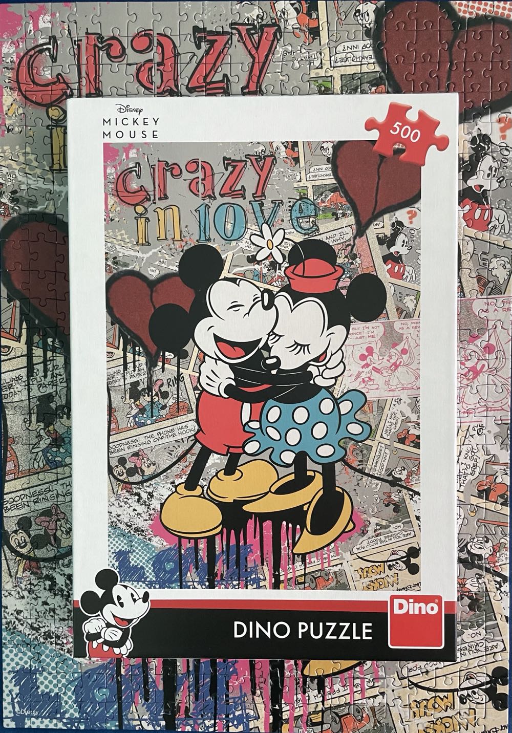 Retro Mickey (Crazy in Love) - Dino puzzle collectible - Main Image 3