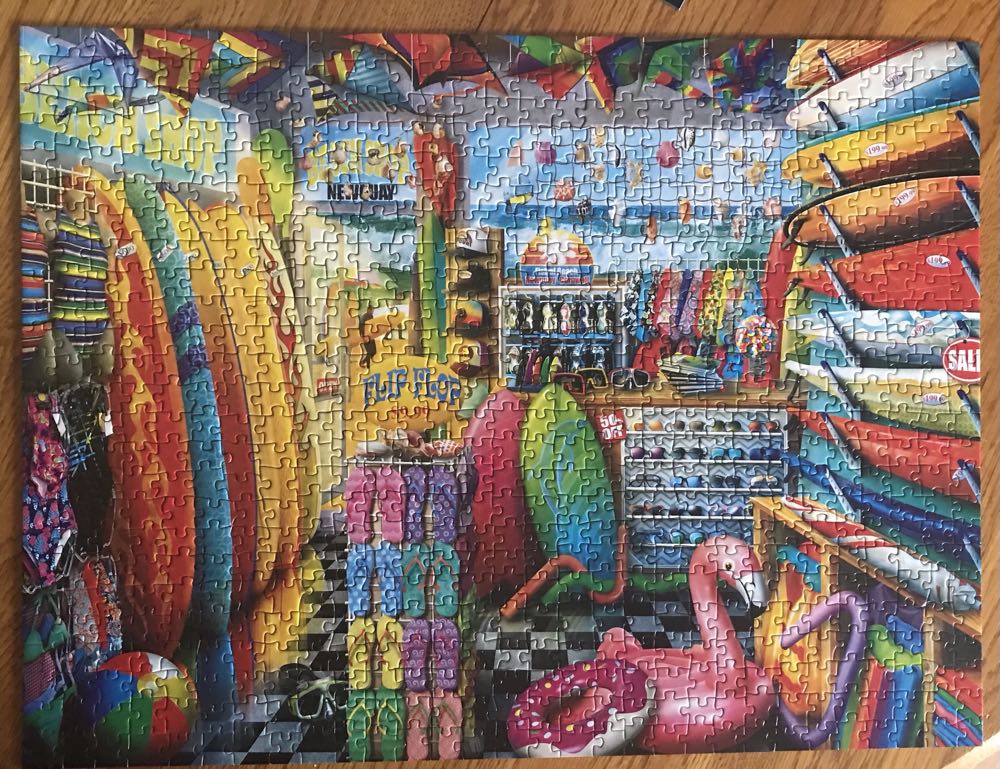 Beach Side Gear - Masterpieces, Inc. puzzle collectible [Barcode 705988320514] - Main Image 2