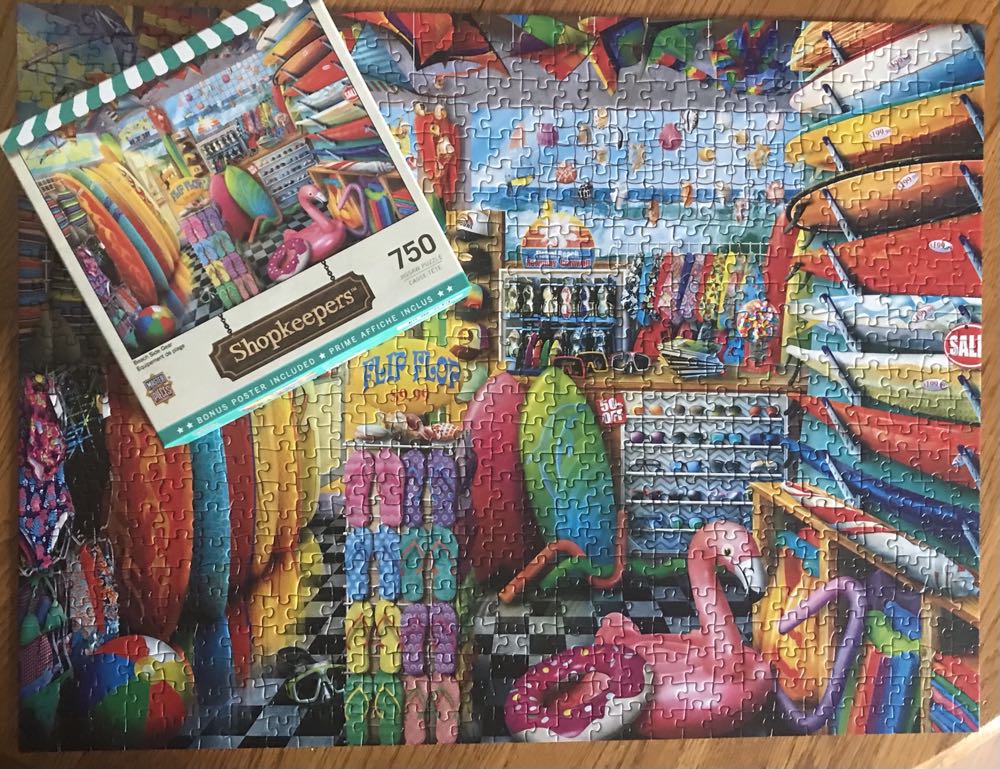 Beach Side Gear - Masterpieces, Inc. puzzle collectible [Barcode 705988320514] - Main Image 3