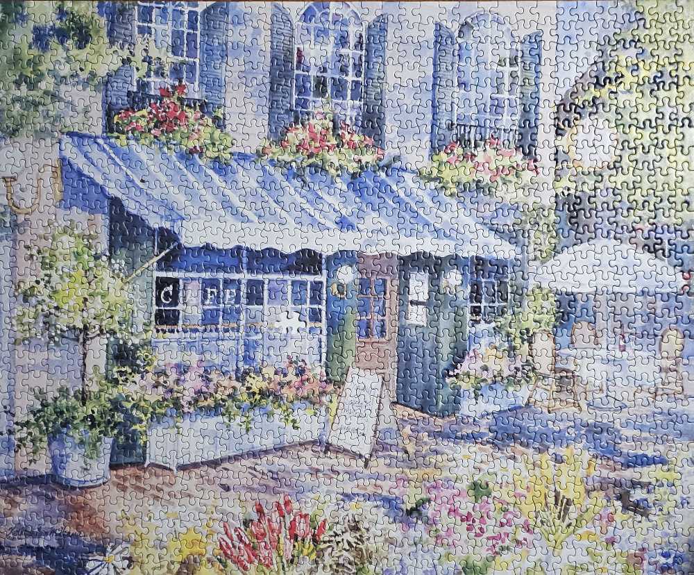 Hallmark - Paris Cafe - Hasbro puzzle collectible [Barcode 076930494622] - Main Image 2